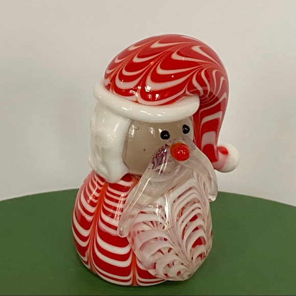 FITZ & FLOYD Glass Santa - Picture 7 of 13